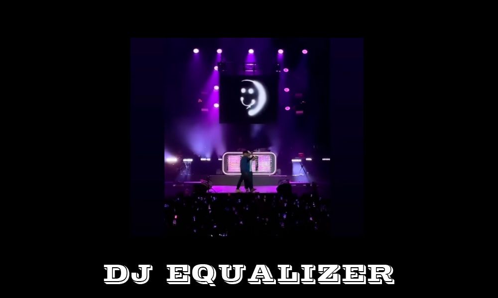 Dj equalizer at the wizink center for funzo & baby loud