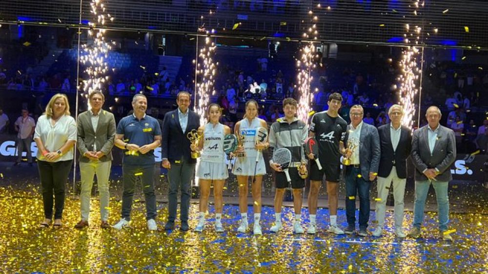 Faíscas e confetes no Premier Padel Madrid 2024