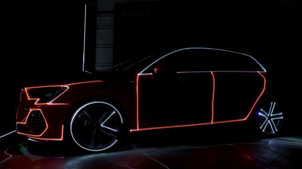 Audi A3 AllStreet Laser Mapping in Montmeló und auf der Rennstrecke von Jarama