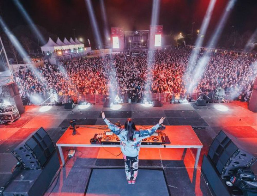 Sfx pour Steve Aoki au Cosquin Rock Valladolid Festival 2024