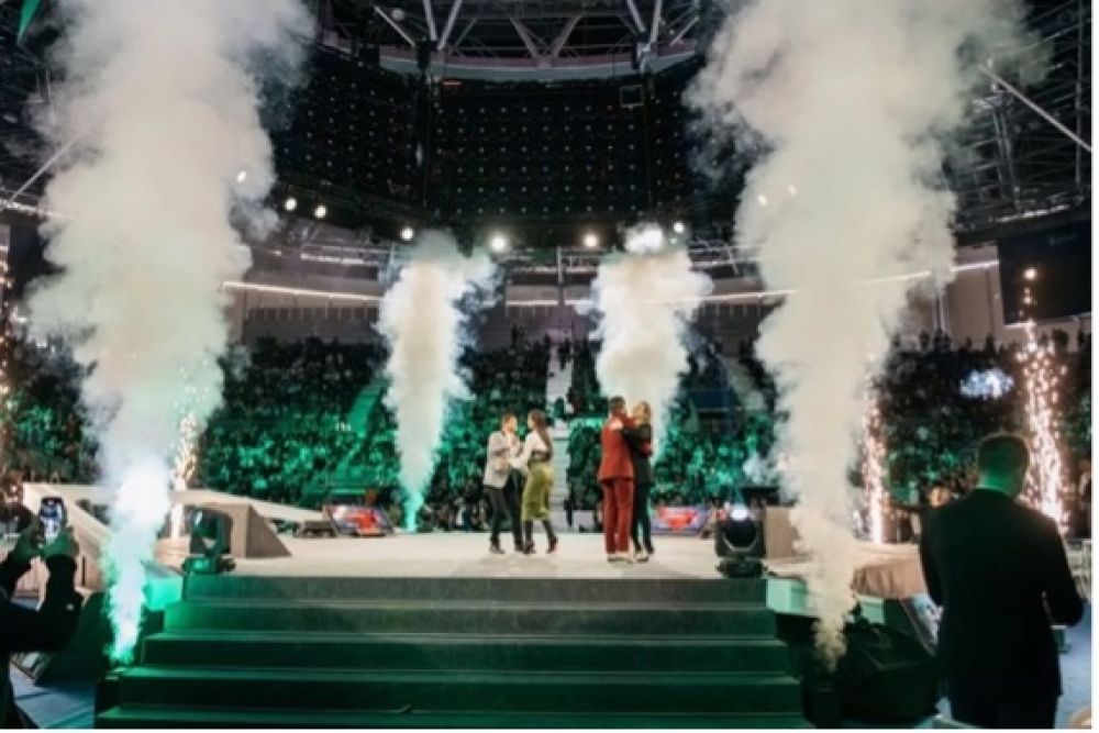 Visual effects Herbalife Spain 2024 Madrid Arena