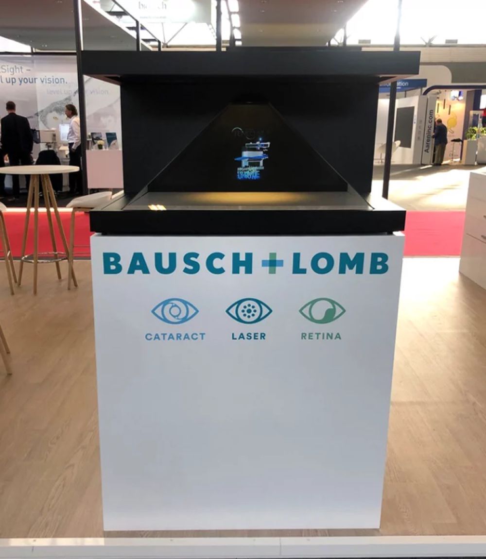 Nuestro dreamoc xl3 en stand de bausch & lomb